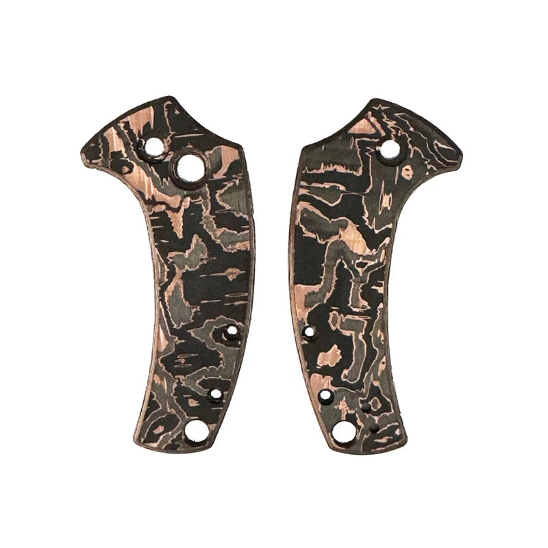 KANSEPT WASP |Copper Carbon FIber Handle Scales