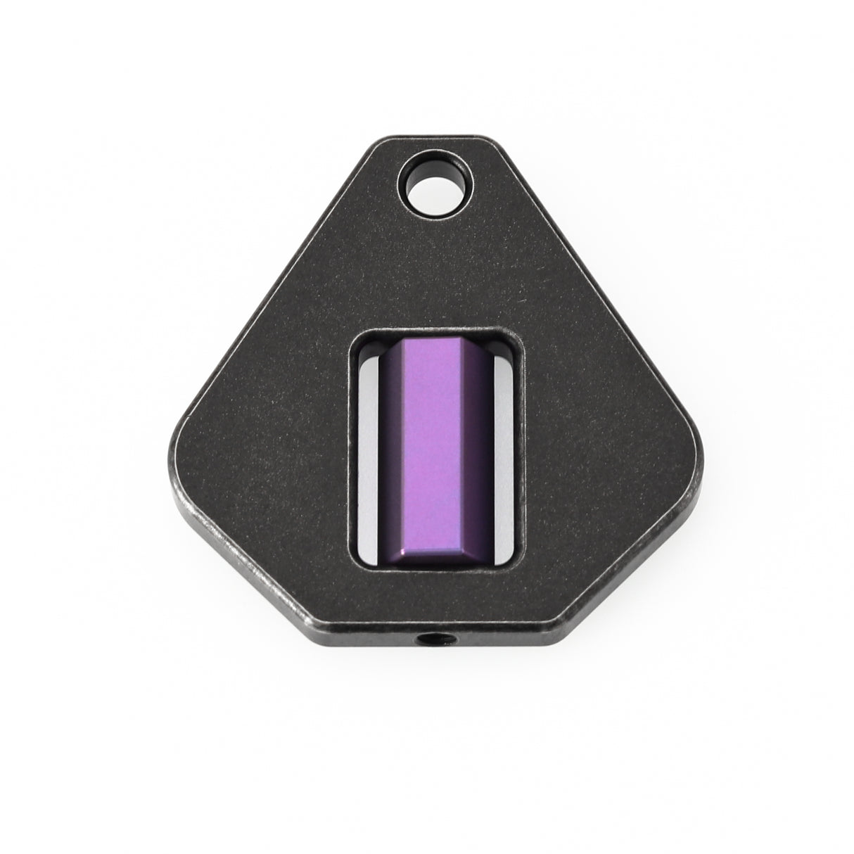 Kansept Titanium G012A3 Twister – Blackwash Ti with Antique Purple Anodized Spinner EDC Fidget Tool for Everyday Stress Relief