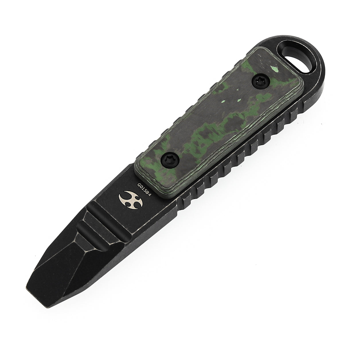 Kansept EDC Tool Kursor G015B4 Blackwash Titanium+Jungle Wear Fatcarbon Koch Tools Designed