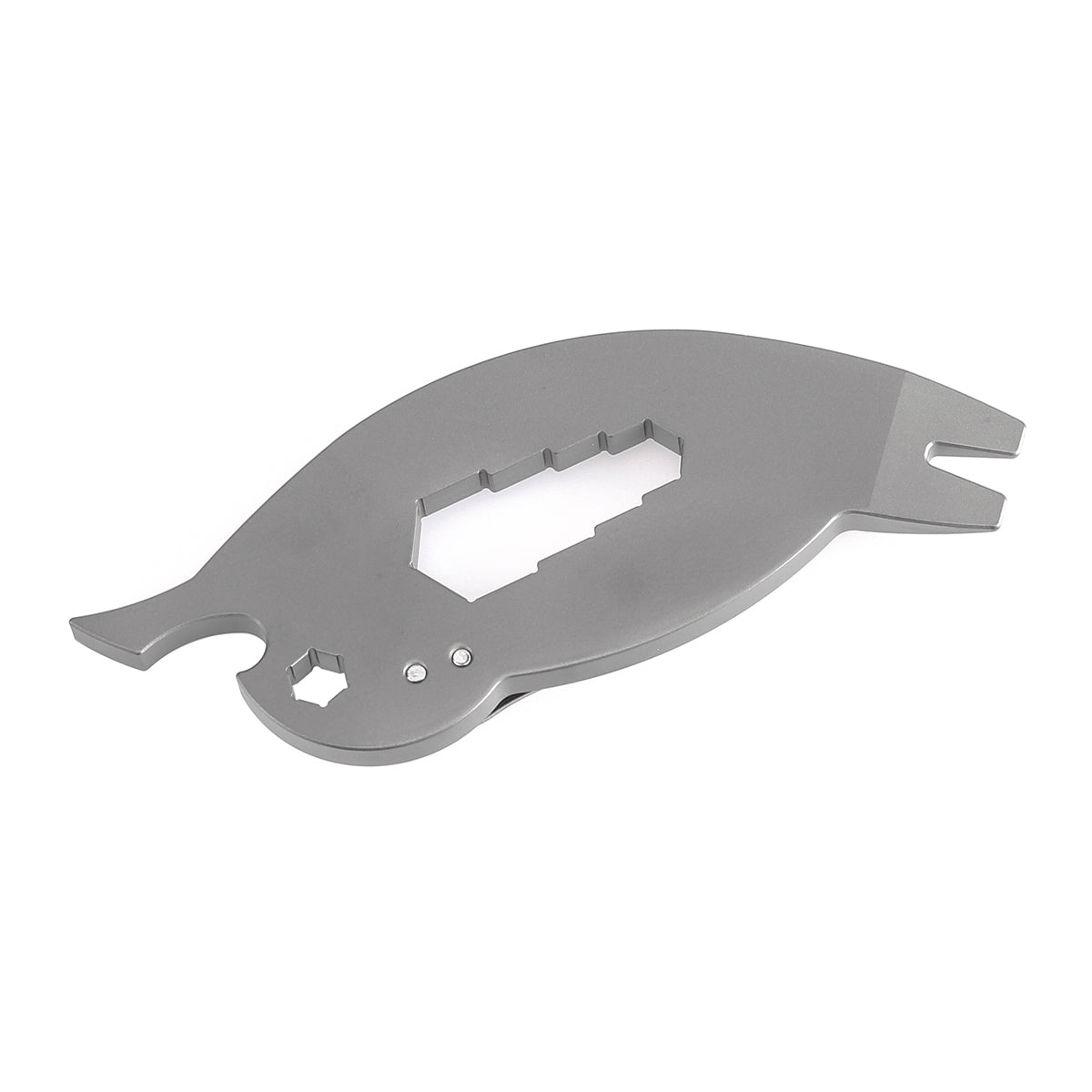 Kansept EDC CrowBar G009A2 Plain Titanium Multifunctional EDC Tool for Everyday Carry Designed by Rolf Helbig