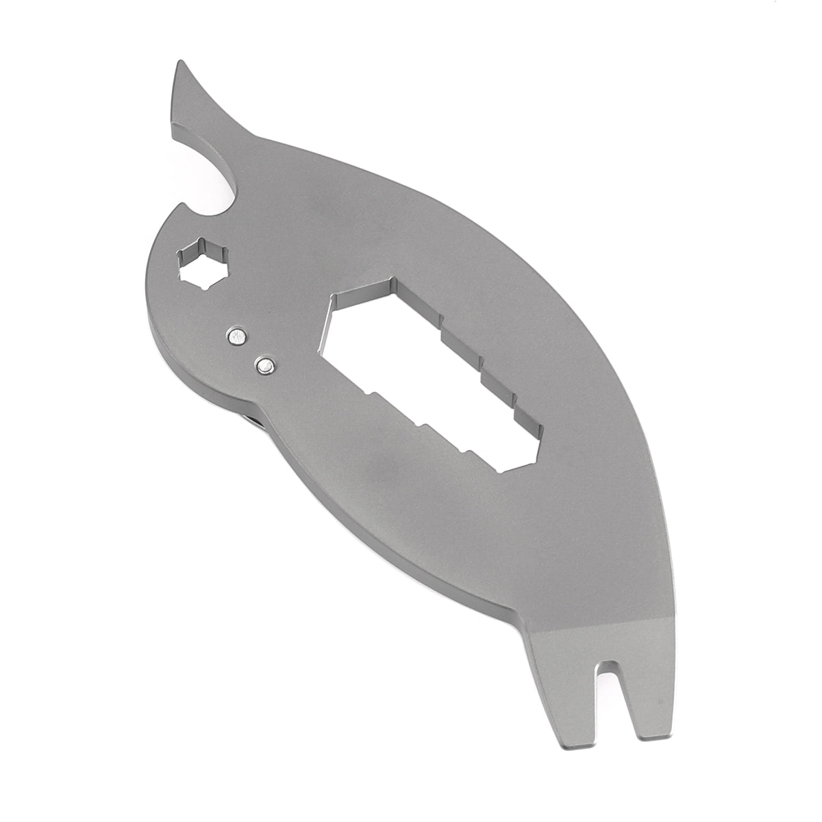 Kansept EDC CrowBar G009A2 Plain Titanium Multifunctional EDC Tool for Everyday Carry Designed by Rolf Helbig