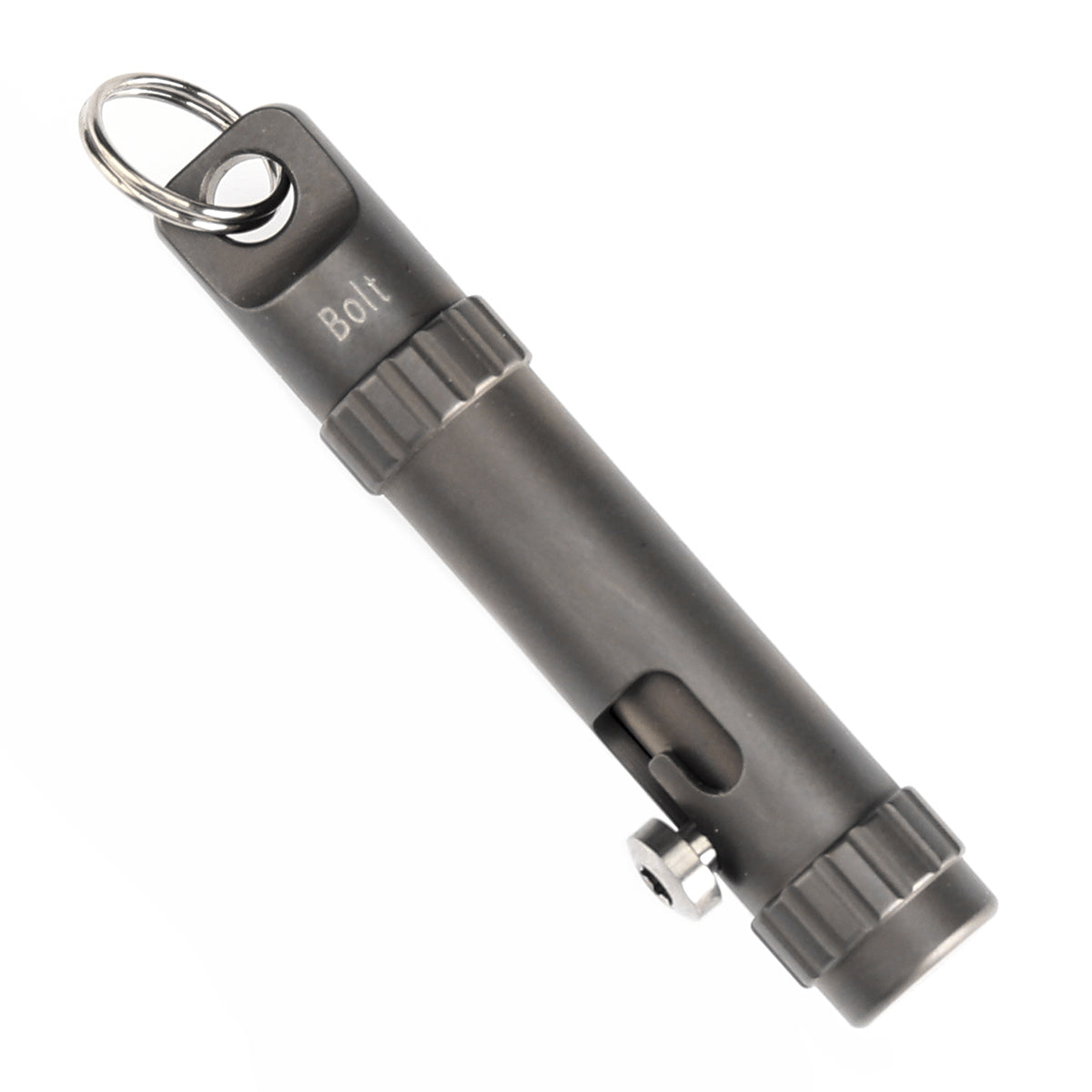 Kansept EDC Bolt Fidget G013A3 Bronze Titianium with Bolt Mechanism for Stress Relieving with Key Chain for Lanyard Hole-Kevin Passon Designed