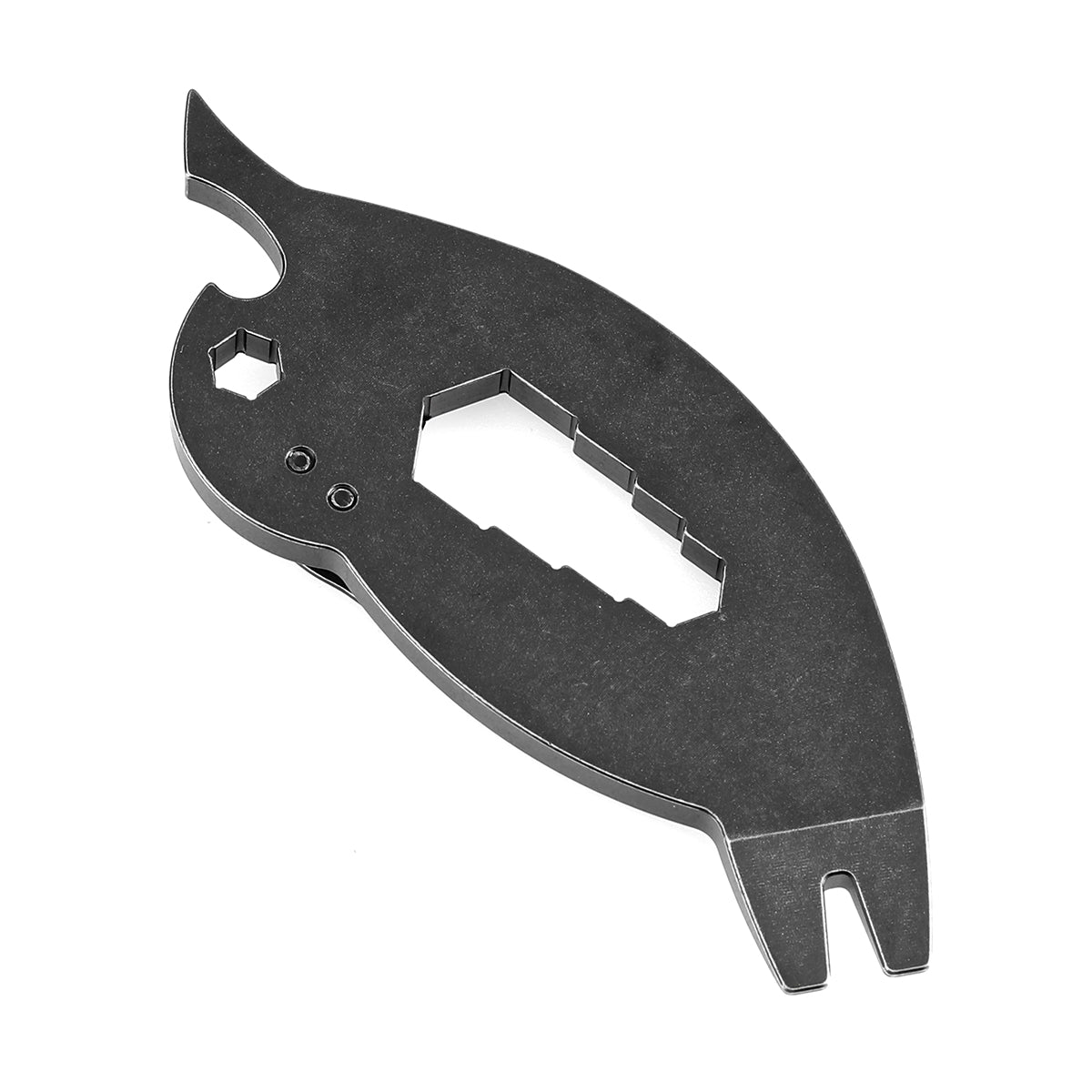 Kansept EDC CrowBar G009A1 Blackwash Titanium Multifunctional EDC Tool for Everyday Carry Designed by Rolf Helbig