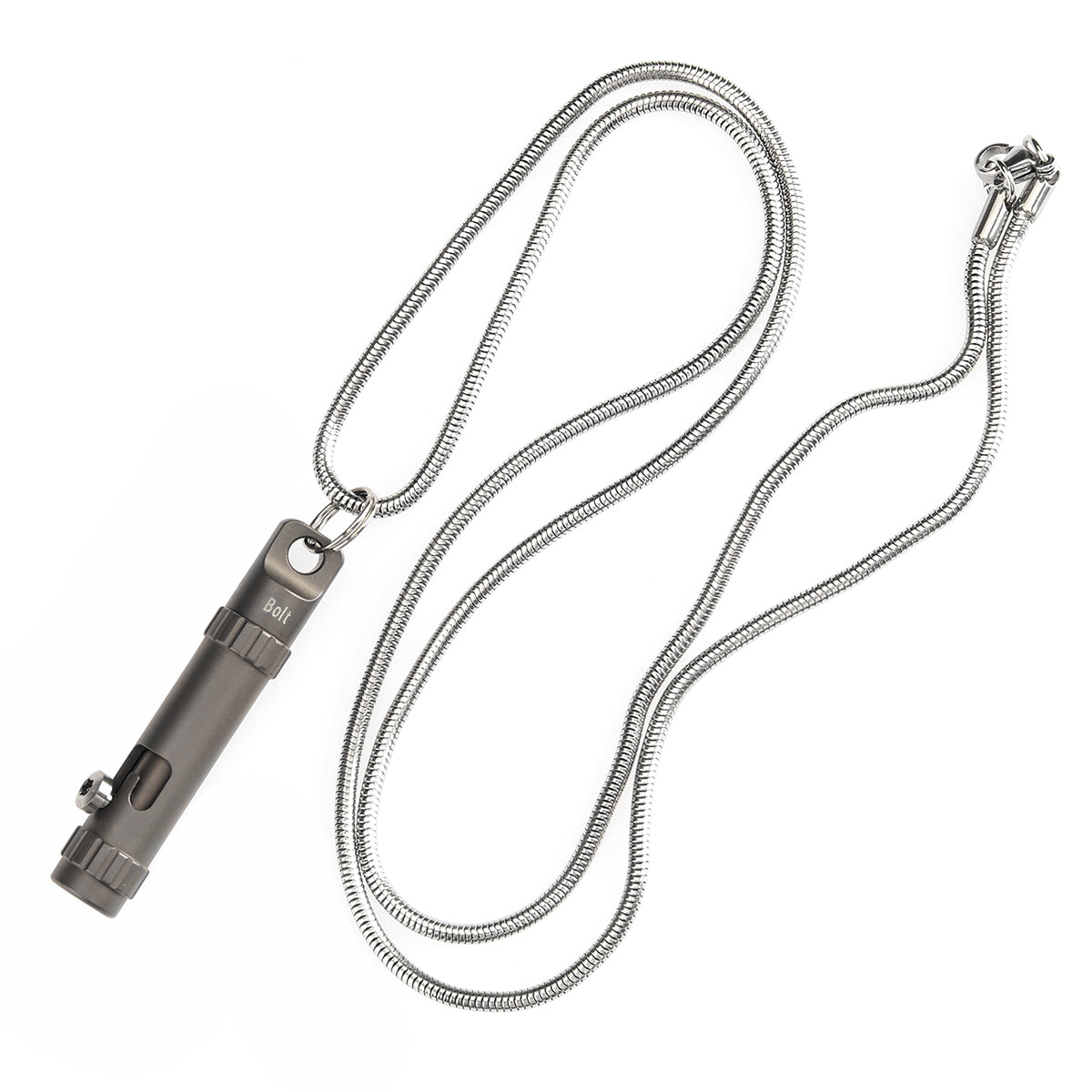 Kansept EDC Bolt Fidget G013A3 Bronze Titianium with Bolt Mechanism for Stress Relieving with Key Chain for Lanyard Hole-Kevin Passon Designed