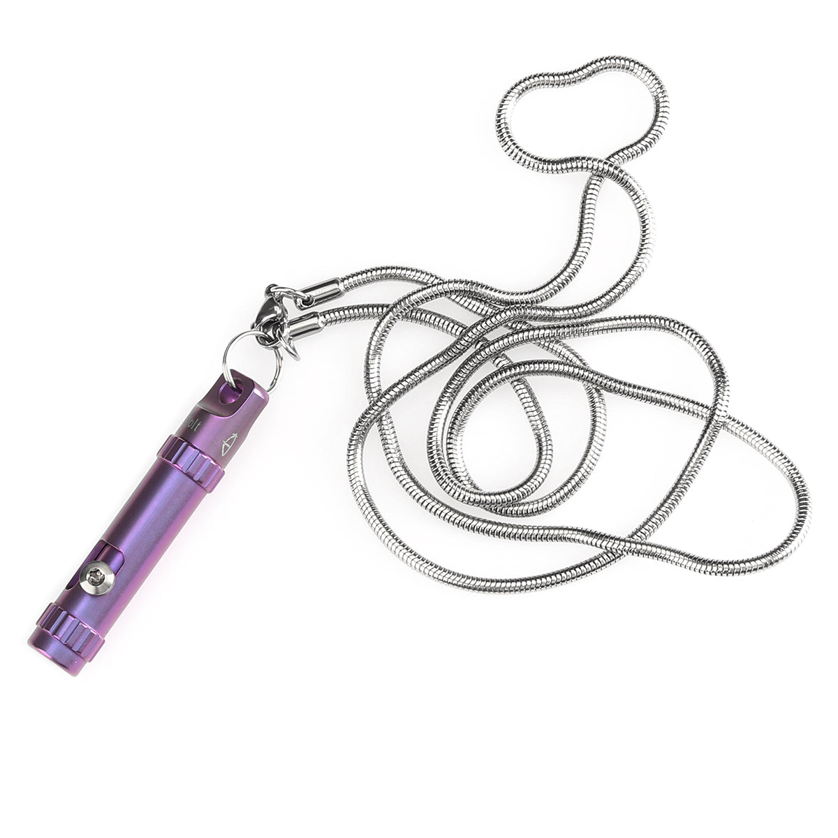 Kansept EDC Bolt Fidget G013A5 Purple Titianium with Bolt Mechanism for Stress Relieving with Key Chain for Lanyard Hole-Kevin Passon Designed