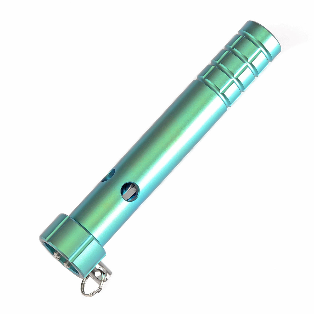 Kansept EDC Stiletto Satin 5Cr13 Blade & Green Anodized Titanium Designed by Marco Panella Sleek EDC Gear- G005A4