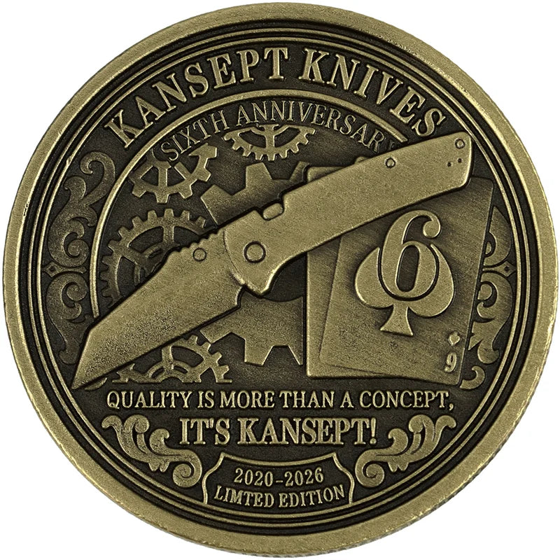 KANSEPT 6th Anniversary EDC Coin