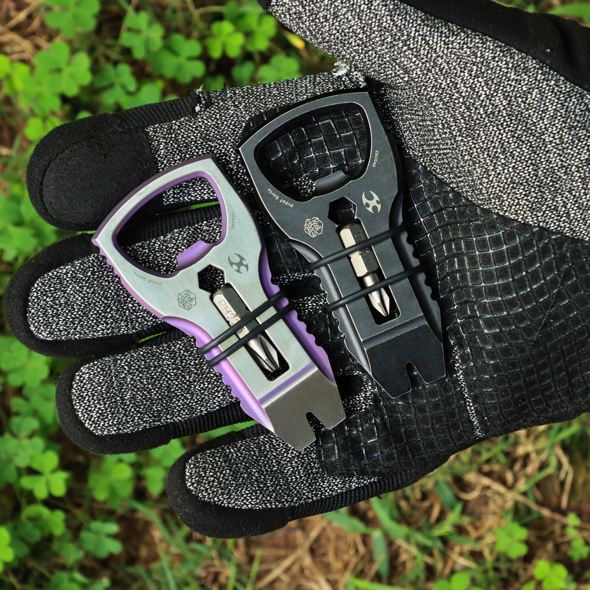 Kansept EDC PryofSorts C010 Series – Anodized Titanium Koch Tools Designed Outdoor EDC Gear