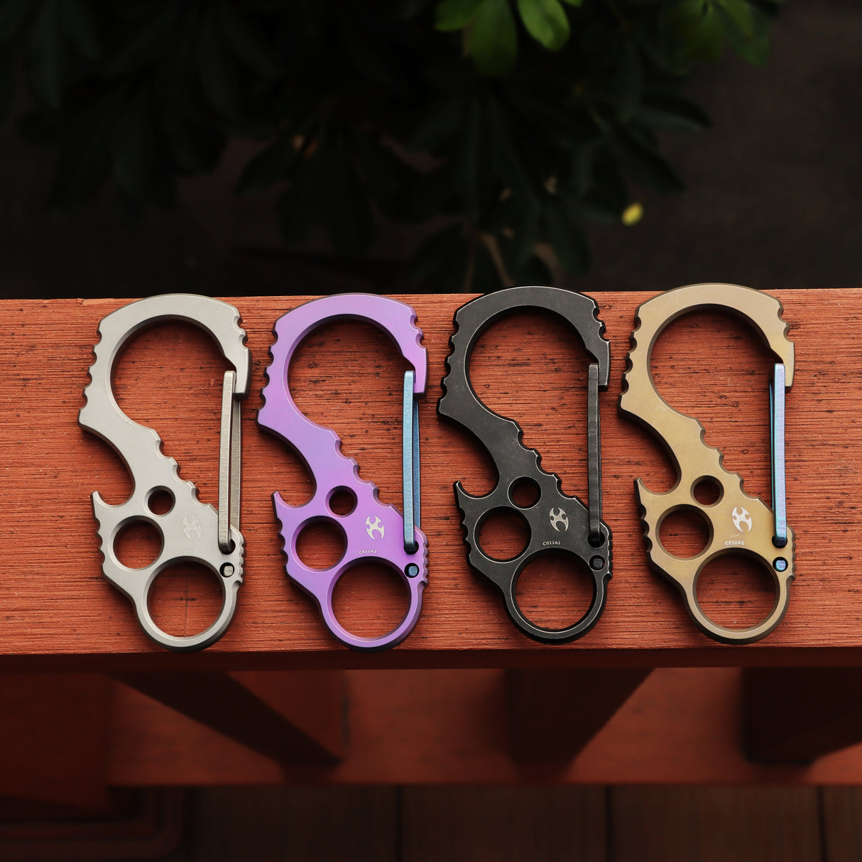 Estimated Release: Jan 20, 2026 |Kansept EDC Tools Carabiner C011A2 Beadblasted Titanium Climbing Carabiner Koch Tools Designed