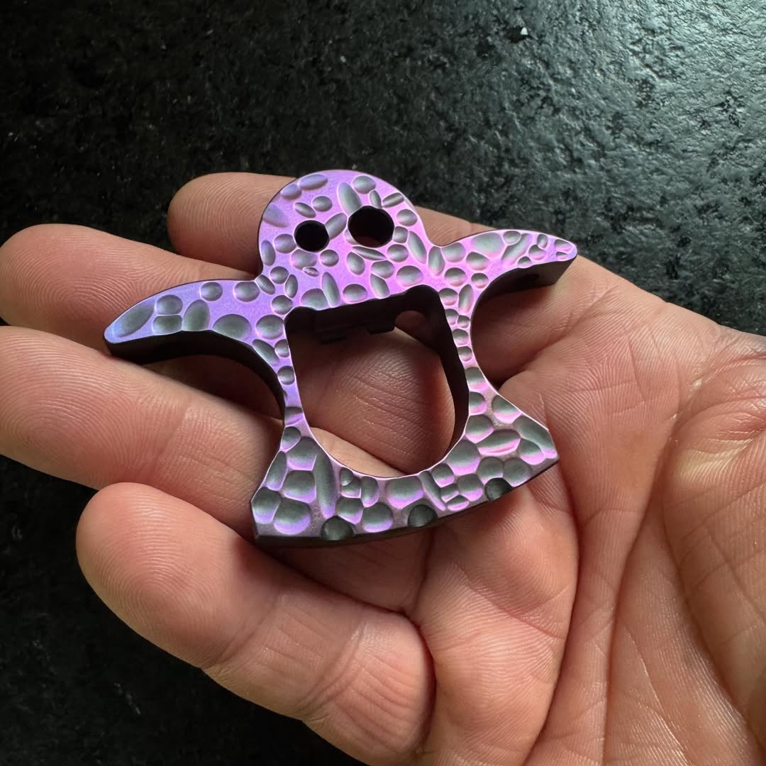 April 2026 Release (Estimated) Kansept Flaschenöffner Geist Titanium Pry Bar & Bottle Opener | Laser-Etched Ghost EDC Tool Andreas Goltz Design