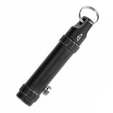 Kansept EDC Bolt Fidget G013A2 Black Titianium with Bolt Mechanism for Stress Relieving with Key Chain for Lanyard Hole-Kevin Passon Designed