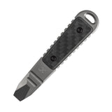 Kansept EDC Tool Kursor G015C4 Blackwash Titanium + Twill Carbon Fiber Inlay Koch Tools Designed