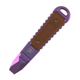 Kansept EDC Tool Kursor G015C1 Purple Anodized Titanium +PEI Inlay Koch Tools Designed