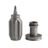 Kansept EDC Bit Driver G018P1 –Beadblasted Titanium Palm Multitool with Spinner Top | Jesse Pauley Design