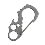 Kansept EDC Tools Carabiner C011A2 Beadblasted Titanium Climbing Carabiner Koch Tools Designed