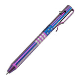 Kansept Titanium EDC Bolt-Action Pen G013H1– Professional Fine Tip Ballpoint with American Flag Pattern Designed by Kevin Passon
