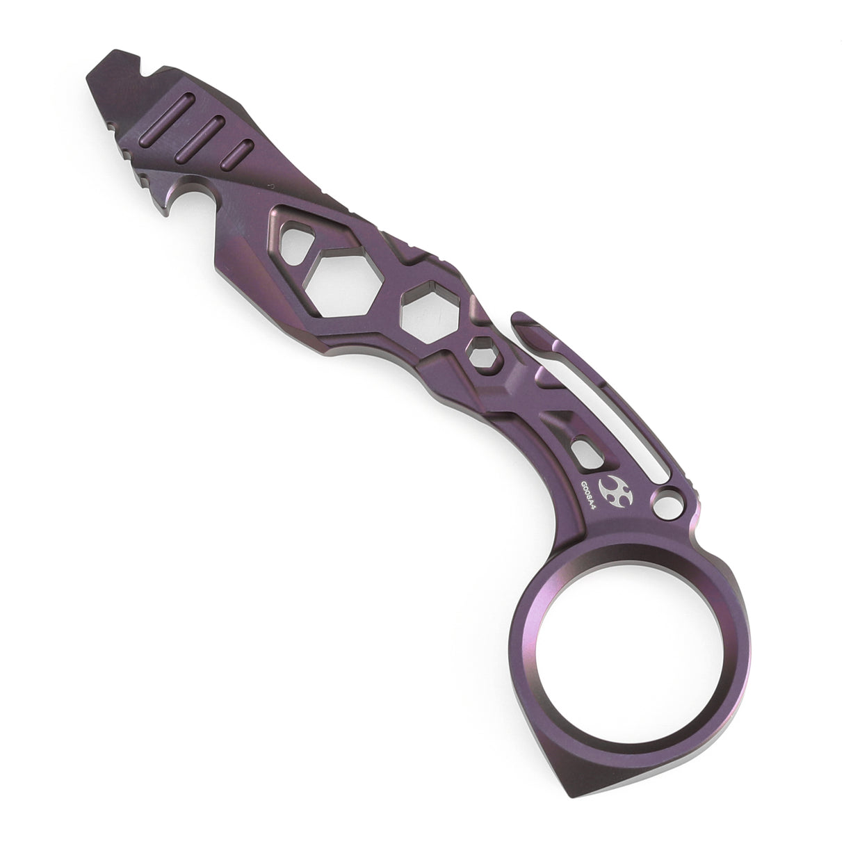 Kansept EDC PryMate G008A4 Purple Anodized Titianium Multifunctional EDC Tool for Everyday Carry Designed by Sebastian Irawan