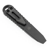 Kansept EDC Tool Kursor G015A3 Grey Anodized Titanium+Blue Micarta with Tsukamaki-Inspired Pattern Koch Tools Designed