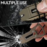 PryOfSorts Titanium EDC Multi-Tool | Pry Bar, Bottle Opener & Magnetic Bit Driver | Bronze Anodized | Designed by Koch Tools-C010A4