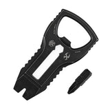 Kansept EDC PryofSorts C010A2 EDC Multi-Tool | Blackwash Titanium | Bottle Opener, Pry Bar & Screwdriver | Designed by Koch Tools