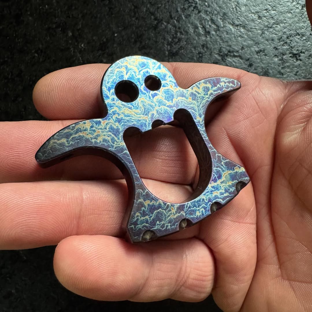 April 2026 Release (Estimated) Kansept Flaschenöffner Geist Titanium Pry Bar & Bottle Opener | Laser-Etched Ghost EDC Tool Andreas Goltz Design