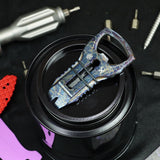 Kansept EDC PryOfSorts C010A3 EDC Multi-Tool | Titanium with Lightning Strike Finish | Bottle Opener, Pry Bar & Screwdriver | Designed by Koch Tools