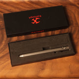 Kansept Titanium EDC Bolt-Action Pen G013H3– Professional Fine Tip Ballpoint Beadblasted Titanium Designed by Kevin Passon